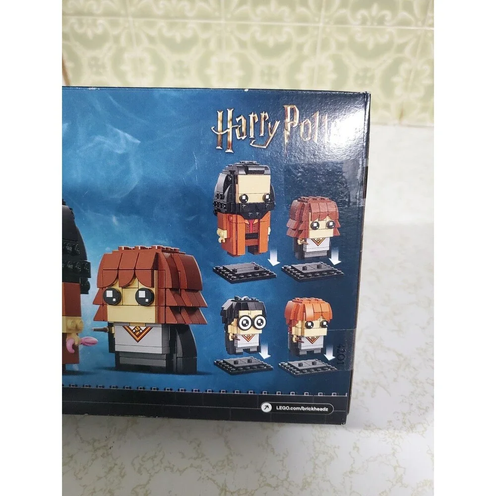 LEGO 40495 BrickHeadz Harry Potter Hermione Ron Hagrid Retired New Sealed
